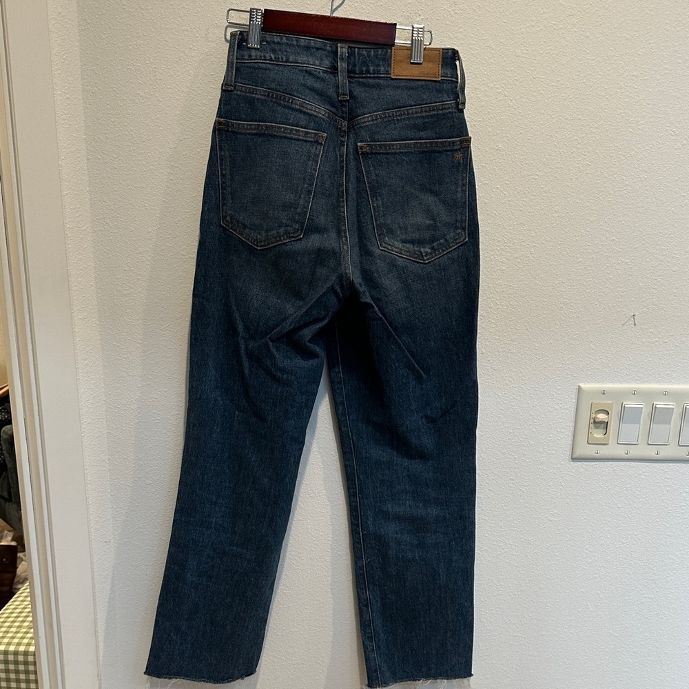 Madewell Indigo Straight Leg Jeans - Picture 4 of 4